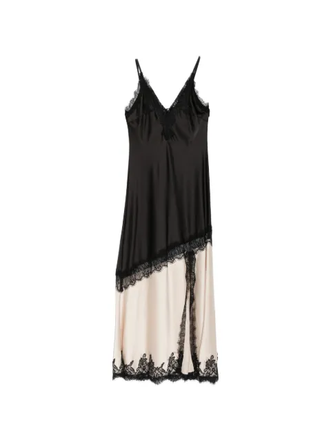 Paper Lace lace-trim panelled maxi dress