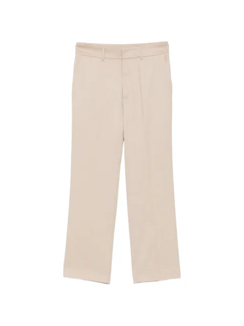 Patrizia Pepe pressed-crease tailored trousers