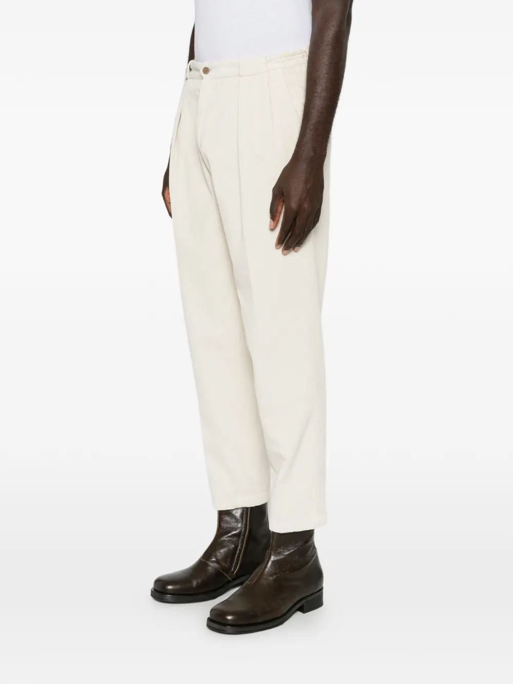 Briglia 1949 PortobelloD ribfluwelen broek Beige