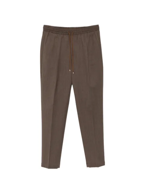 Briglia 1949 Wimbledons drawstring-waist pleated trousers