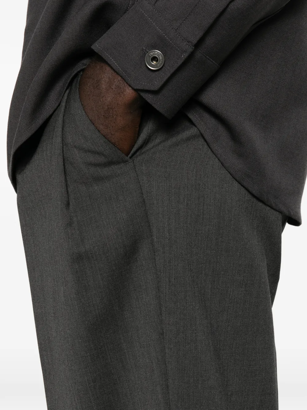 Briglia 1949 Arnos pantalon met plooien Grijs