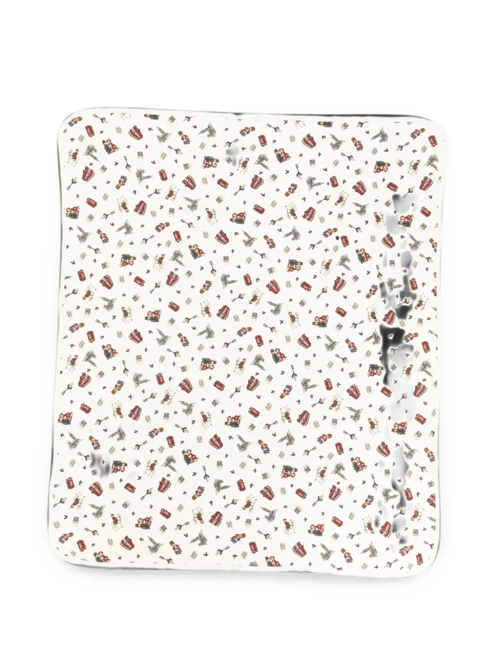 POLO RALPH LAUREN KIDS Polo Bear graphic-print blanket - Toni neutri