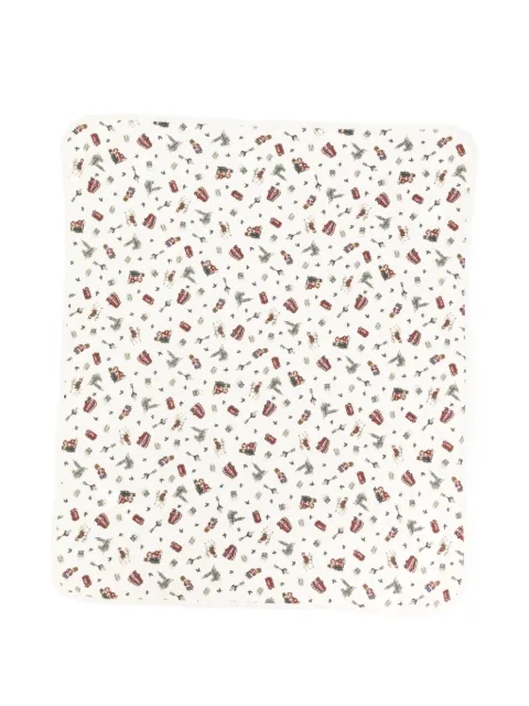 POLO RALPH LAUREN KIDS Polo Bear graphic-print blanket