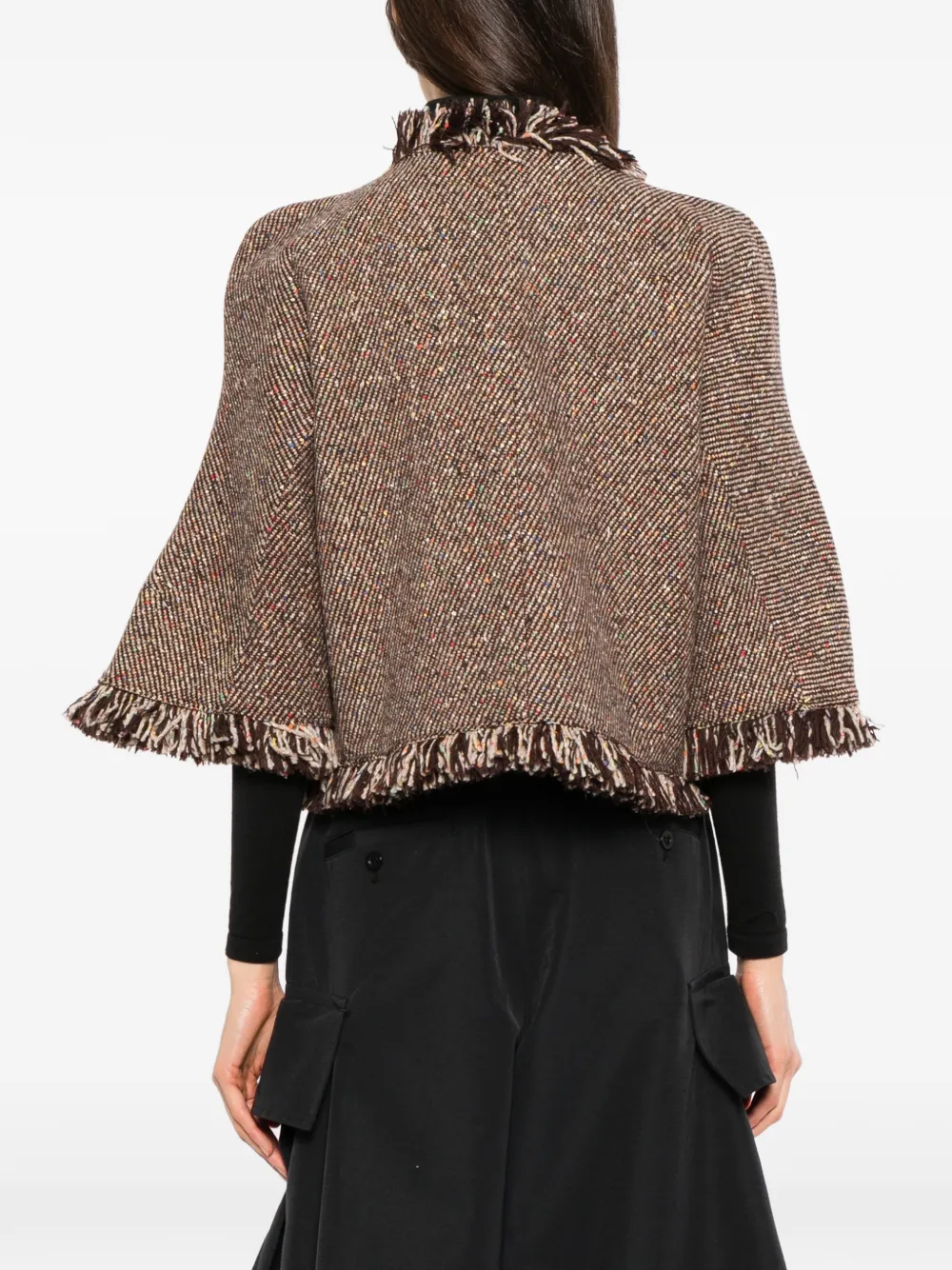 sacai Nep tweed jack Beige
