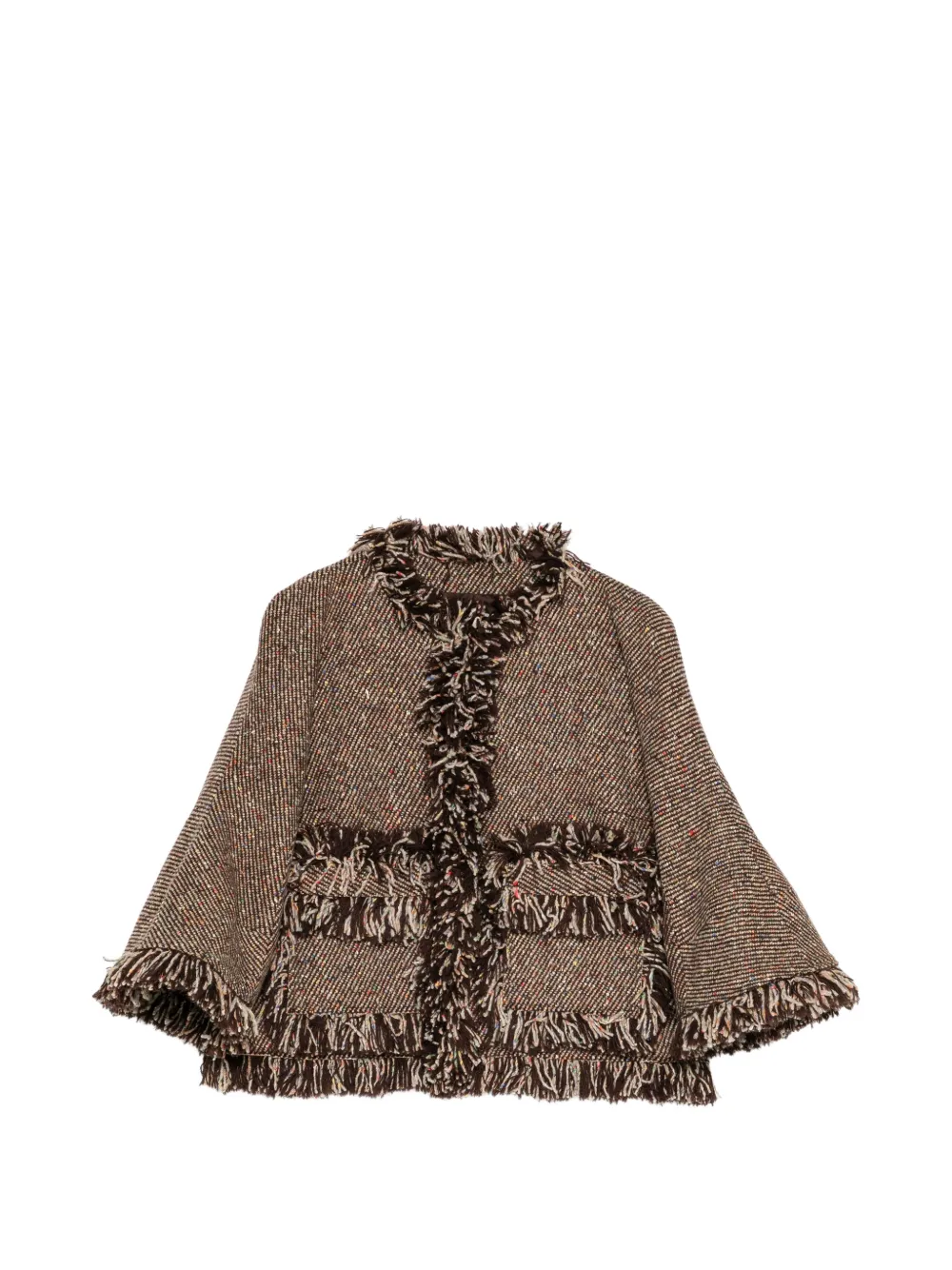 Sacai Nep tweed jack Beige