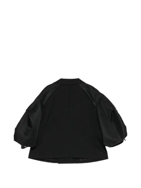 sacai suiting hybrid jacket