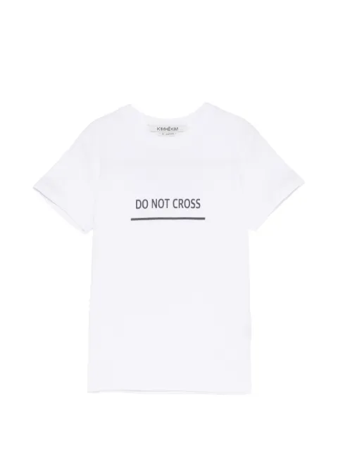 Kimhekim Do Not Cross T-shirt