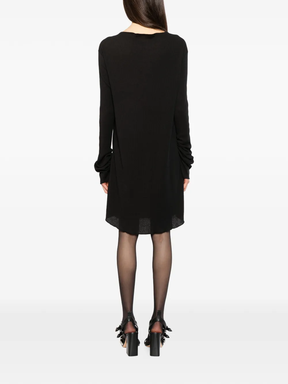 OUR LEGACY Two Face dress Zwart