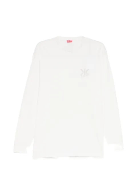 Kenzo Double-K embroidered long-sleeve T-shirt
