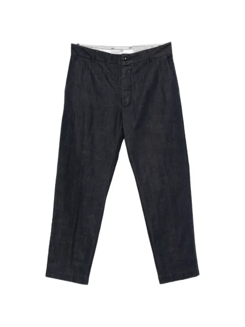 original vintage style straight-leg trousers