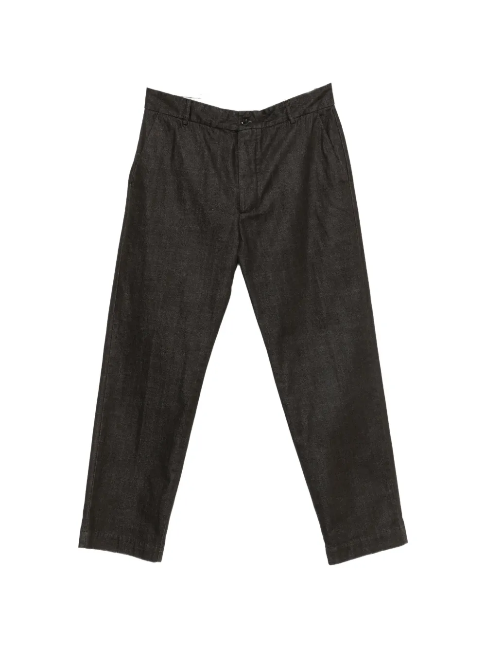 original vintage style pantalon à taille ceinturée - Marron