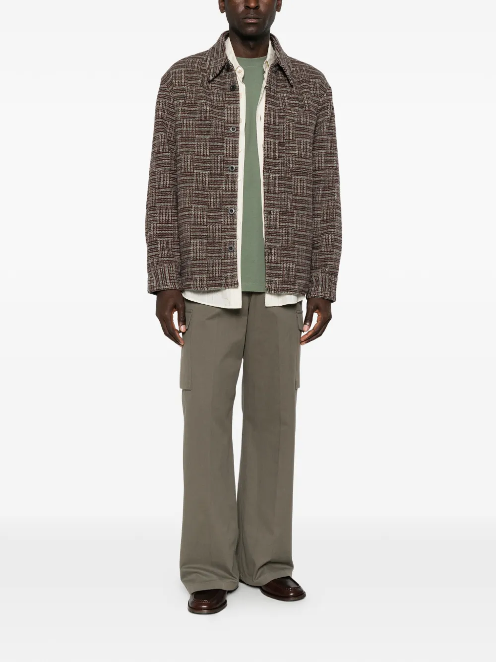 A.P.C. Button-up jack Bruin