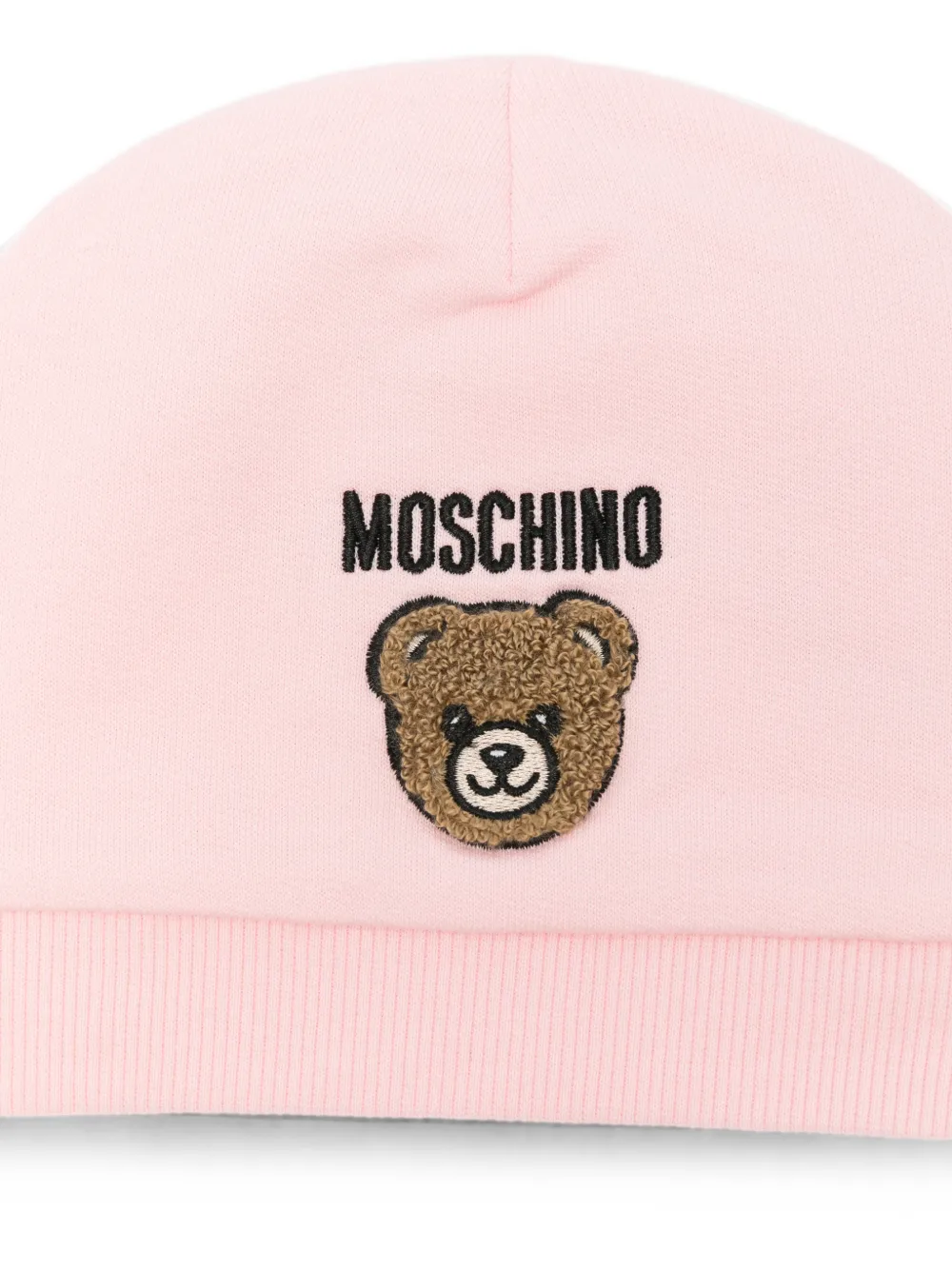 Moschino Kids Teddys Bear muts Roze