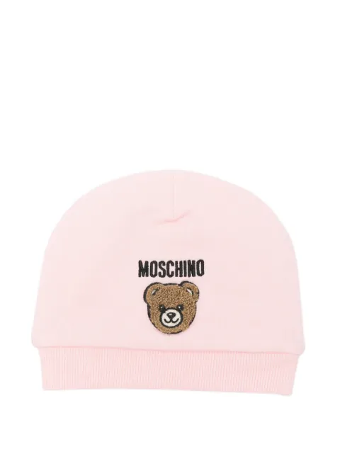 Moschino Kids bonnet à motif Teddy Bear