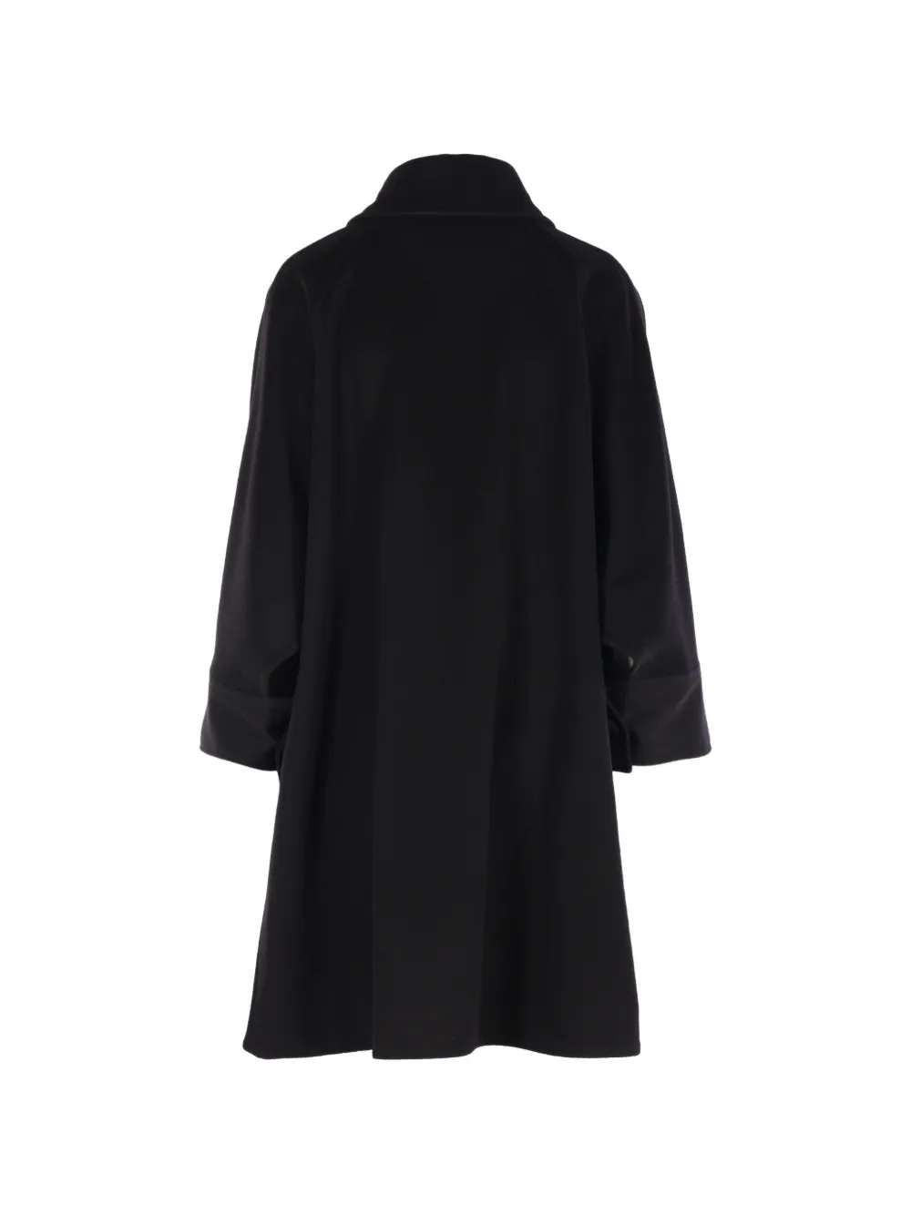 Alberto Biani Jas met knoopsluiting en raglan mouwen Zwart