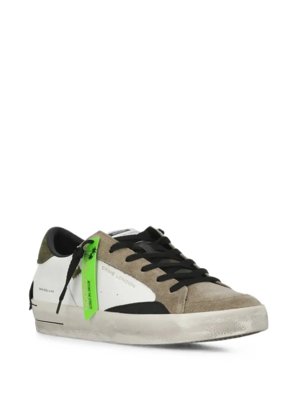 Crime London Sk8 Deluxe sneakers Wit