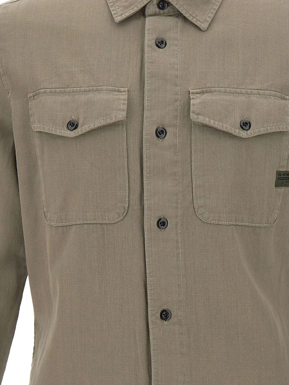 G-Star RAW Marine slim-fit overhemd Beige