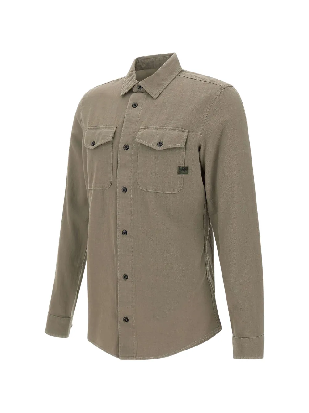 G-Star RAW Marine slim-fit overhemd Beige