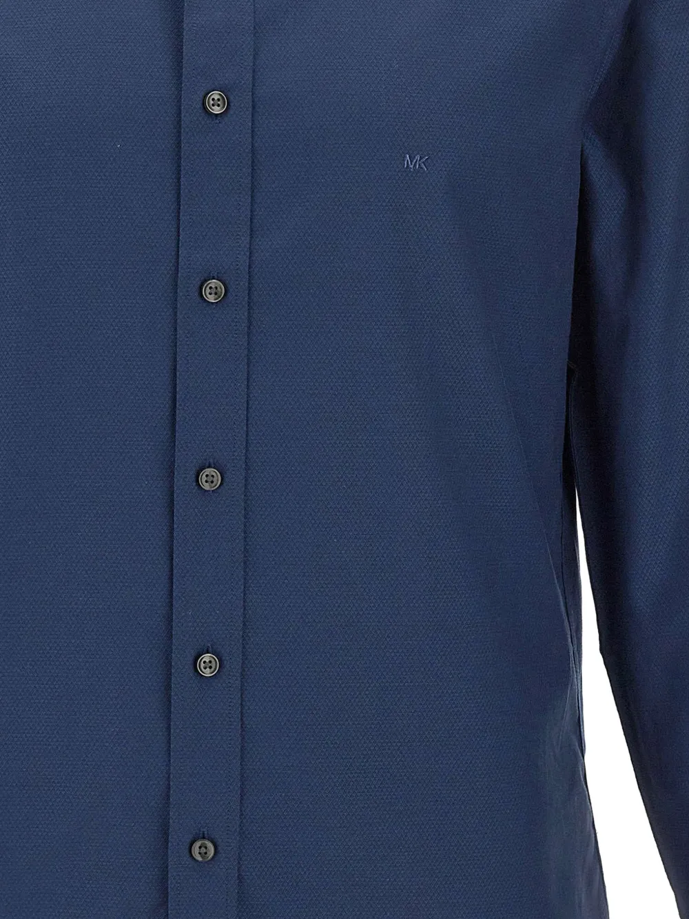 Michael Kors Slim-fit overhemd met knopen Blauw