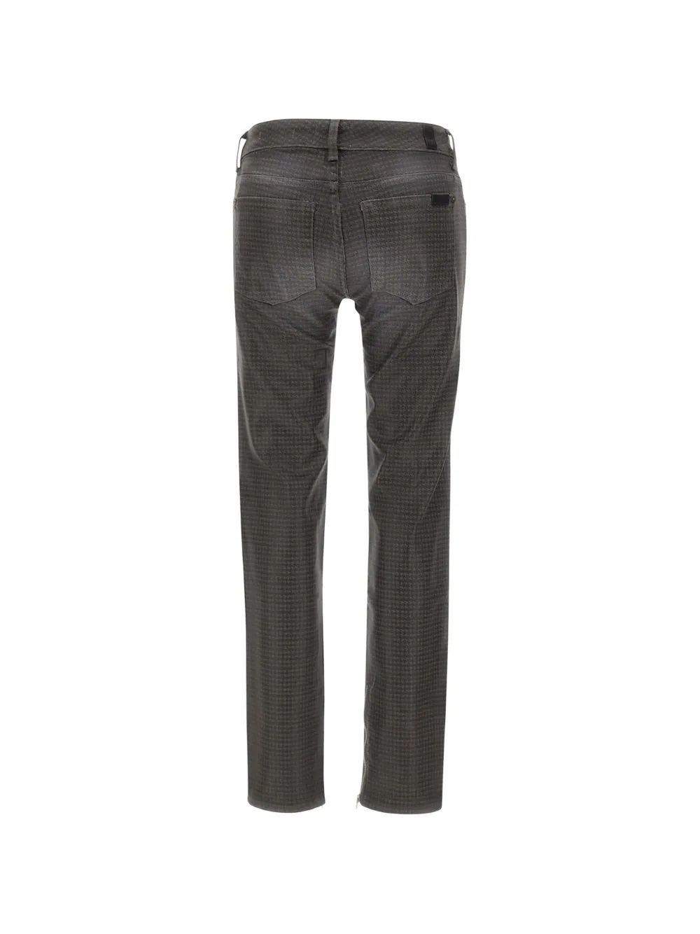 7 For All Mankind Y2K Skinny houndstooth jeans Grijs