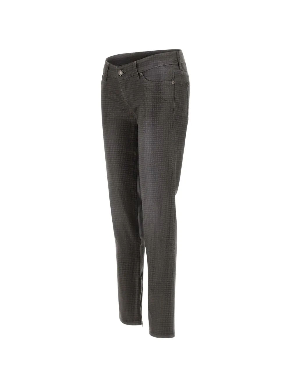 7 For All Mankind Y2K Skinny houndstooth jeans Grijs