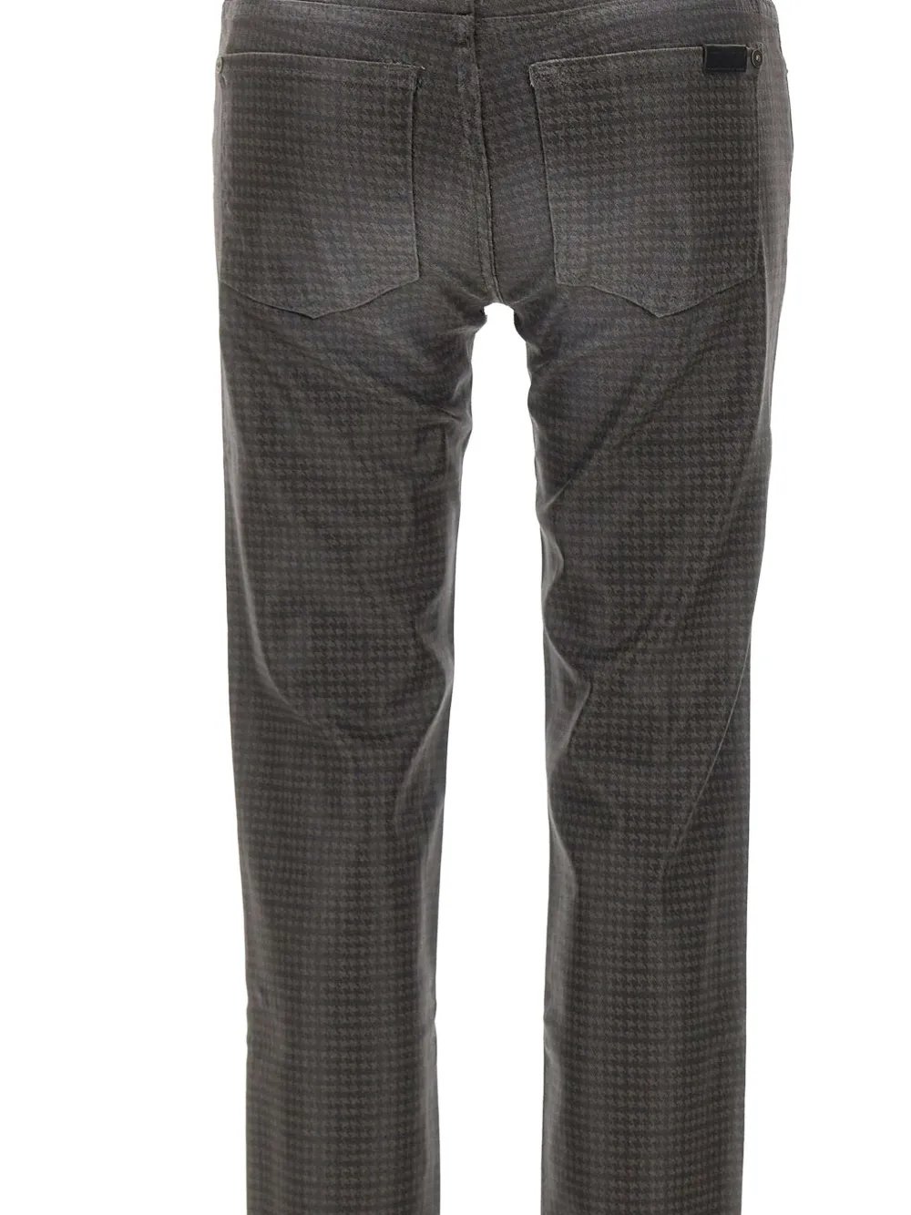 7 For All Mankind Y2K Skinny houndstooth jeans Grijs