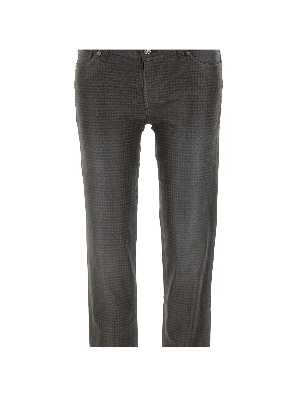 7 For All Mankind Y2K Skinny houndstooth jeans Grijs