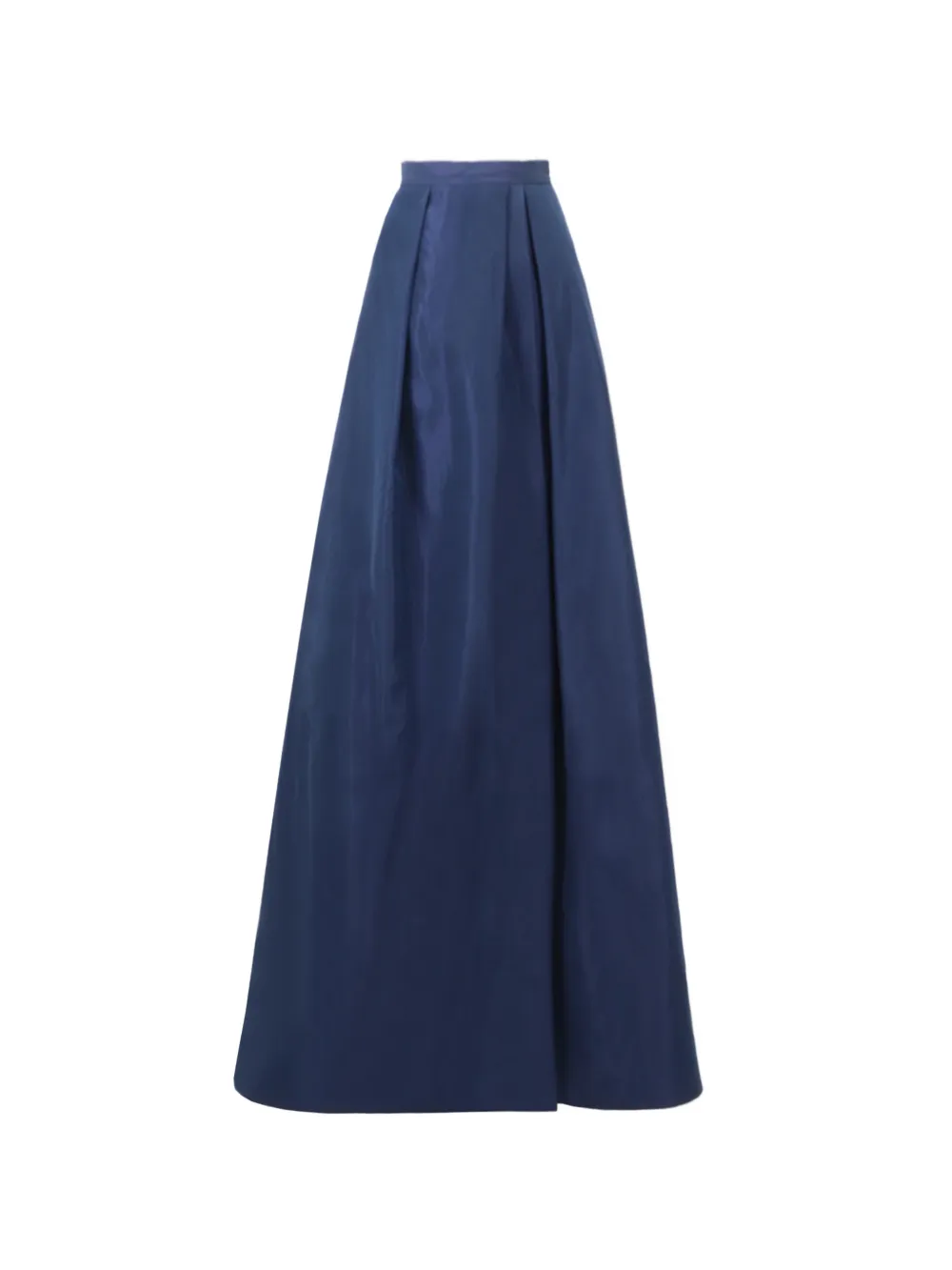 Gemy Maalouf pleated belted flared skirt - Blau