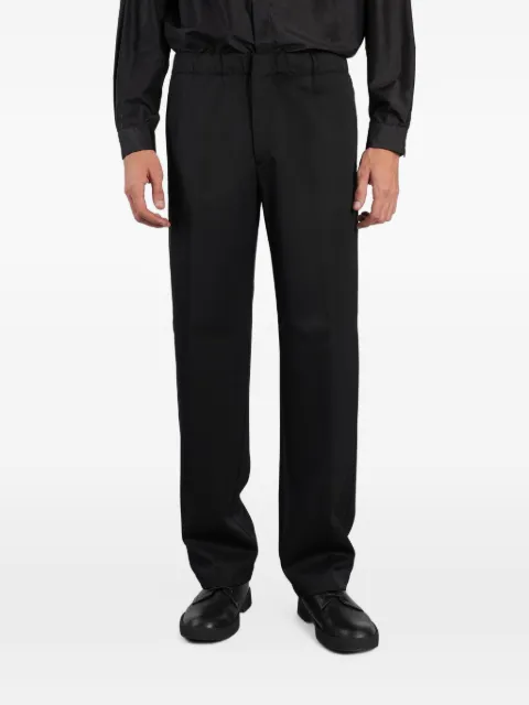 Lardini elasticated-waistband trousers