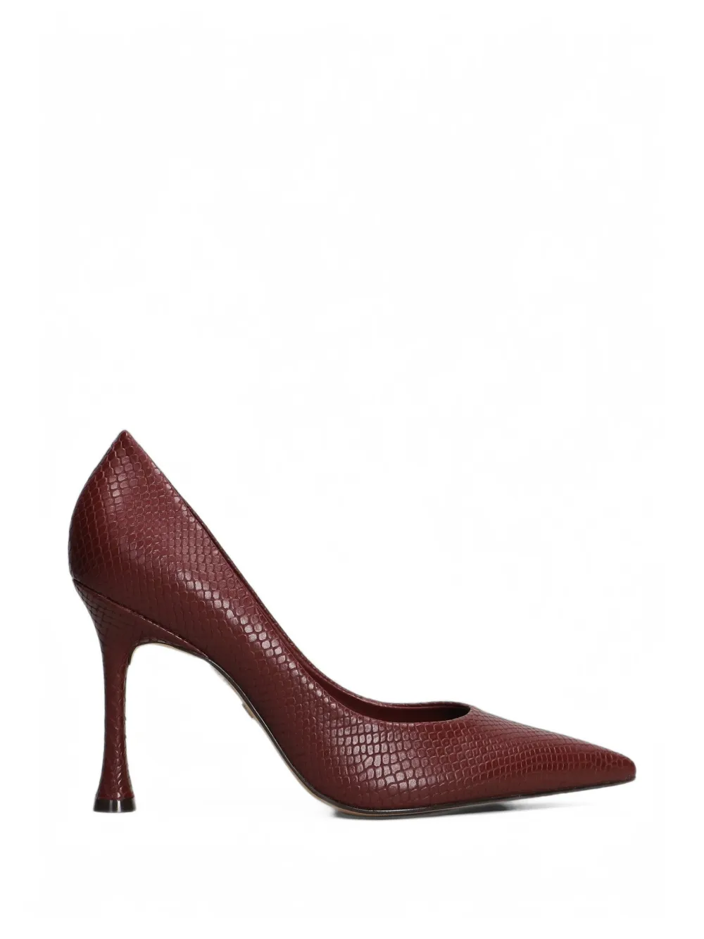 CARRANO Unique pointed-toe pumps - Rouge
