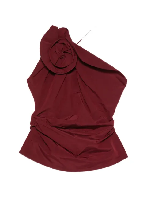 Magda Butrym flower-detail draped top