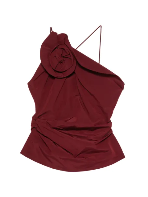 Magda Butrym flower-detail draped top