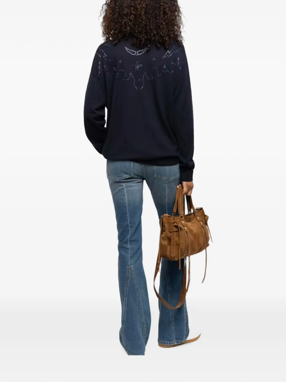 Zadig&Voltaire Trui met pailletten Blauw