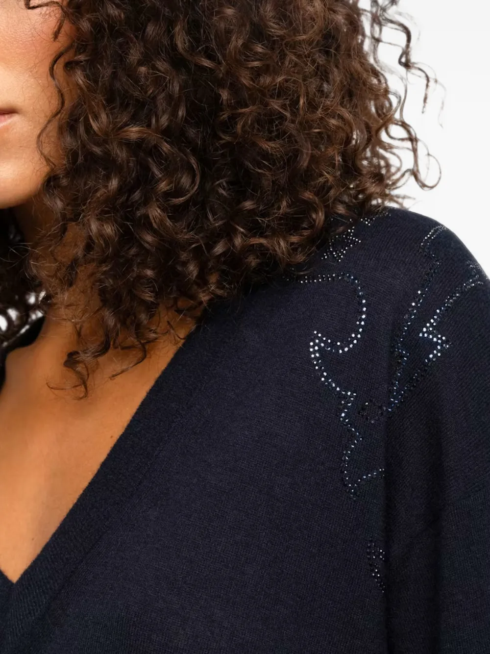 Zadig&Voltaire Trui met pailletten Blauw