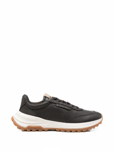 Emporio Armani Capsule pebble-effect sneakers