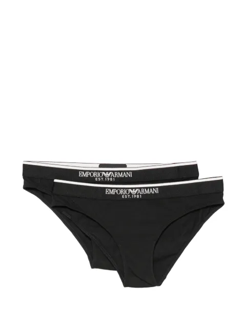 Emporio Armani slip à taille logo