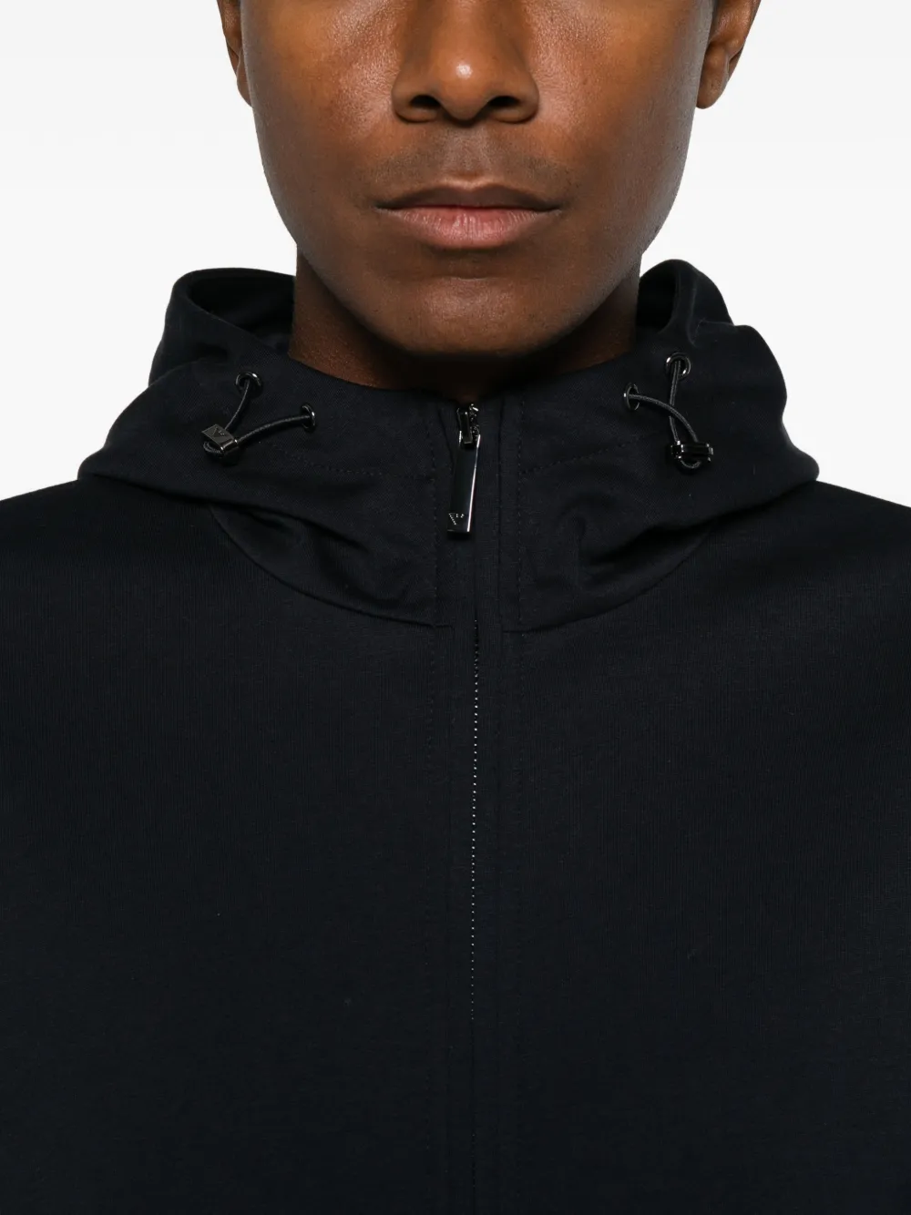 Emporio Armani Jack met capuchon Zwart