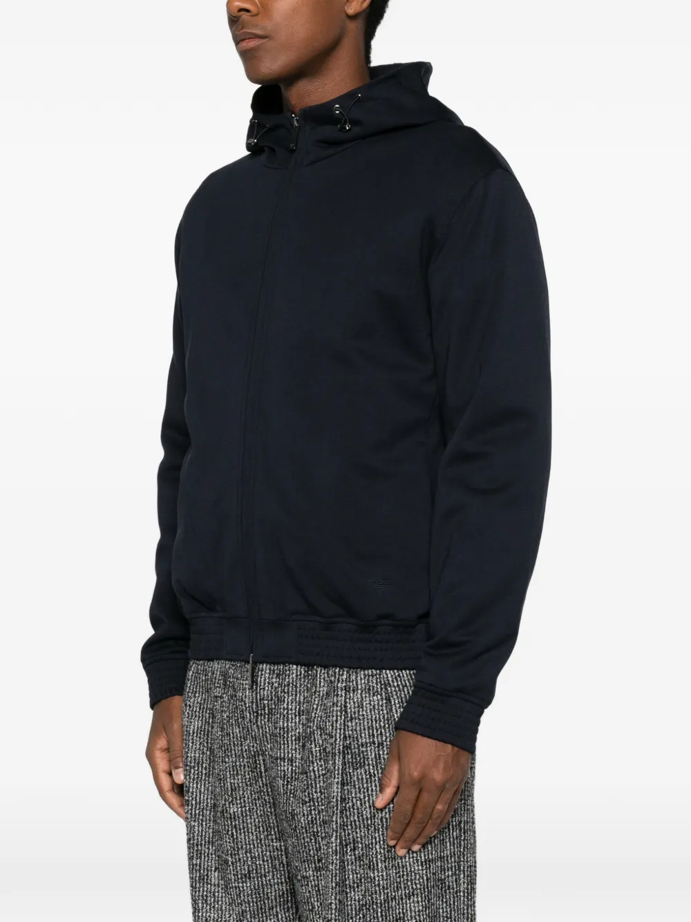 Emporio Armani Jack met capuchon Zwart