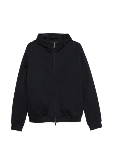 Emporio Armani hooded zip-up jacket