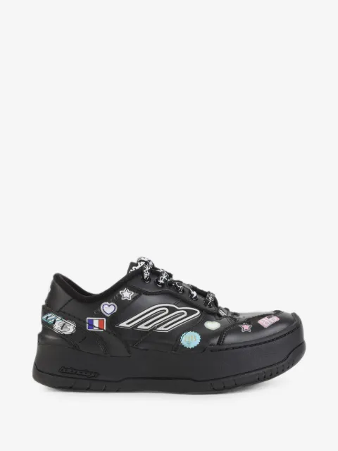 Hamptons Stickers patch-detail platform sneakers