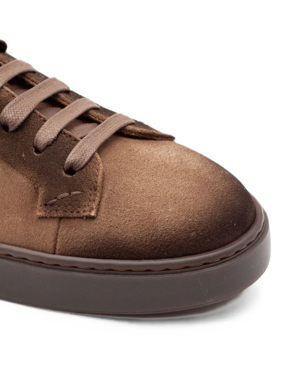 Doucal's airbrushed suede sneakers Bruin