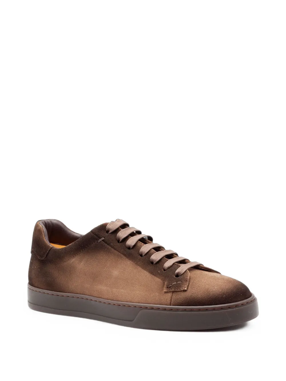 Doucal's airbrushed suede sneakers Bruin