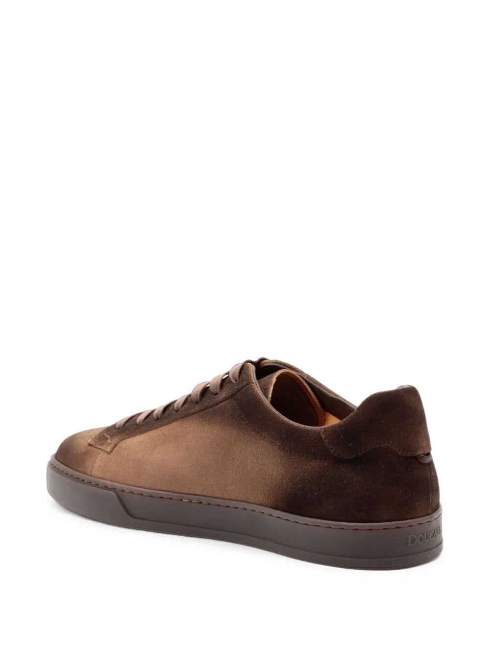 Doucal's airbrushed suede sneakers Bruin