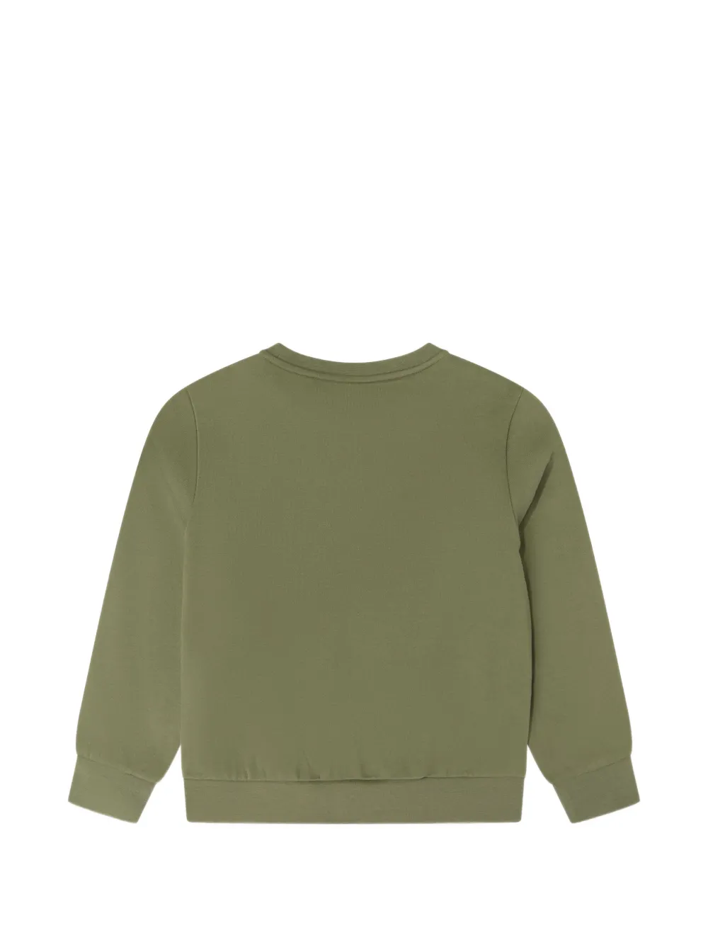 Emporio Armani Kids EA7 logo-print sweater Groen