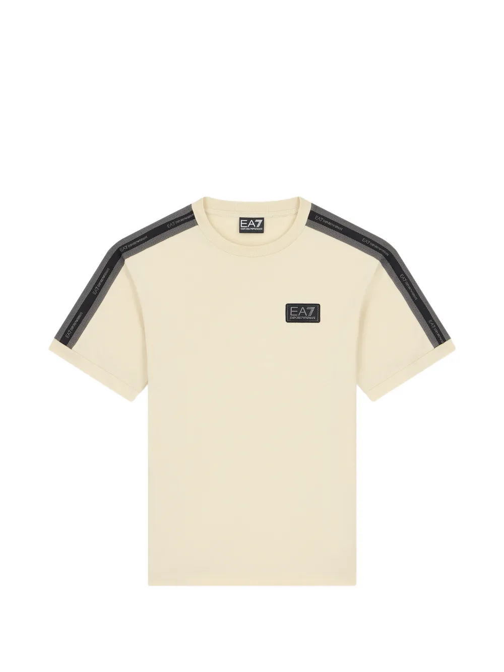 Emporio Armani Kids EA7 logo-tape T-shirt - Toni neutri