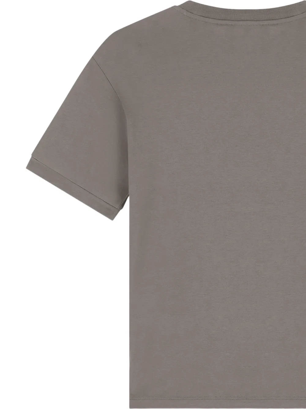 Emporio Armani Kids EA7 logo-patch tape-detail T-shirt Grijs