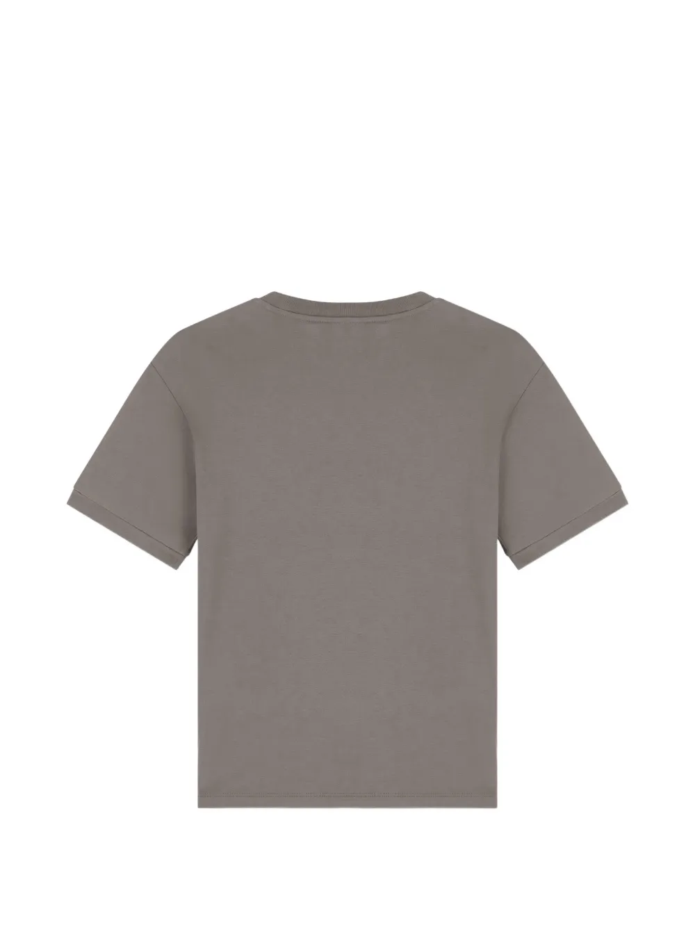 Emporio Armani Kids EA7 logo-patch tape-detail T-shirt Grijs
