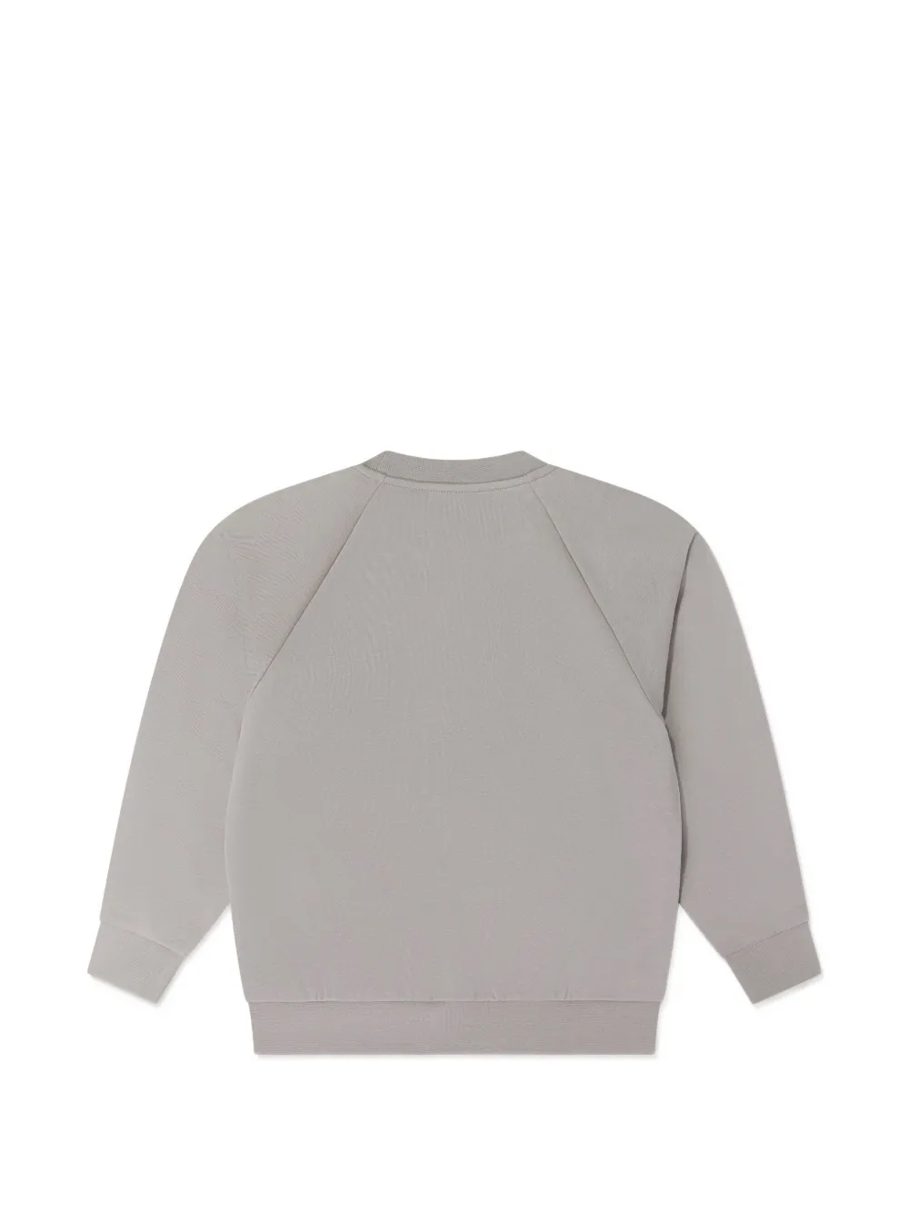 Emporio Armani Kids Sweater met logopatch Grijs