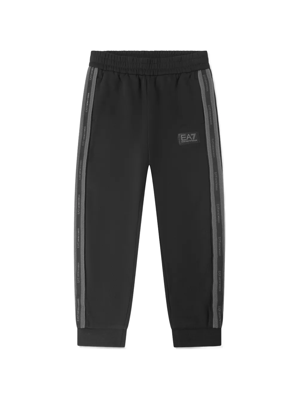 Emporio Armani Kids EA7 logo-patch tracksuit Zwart