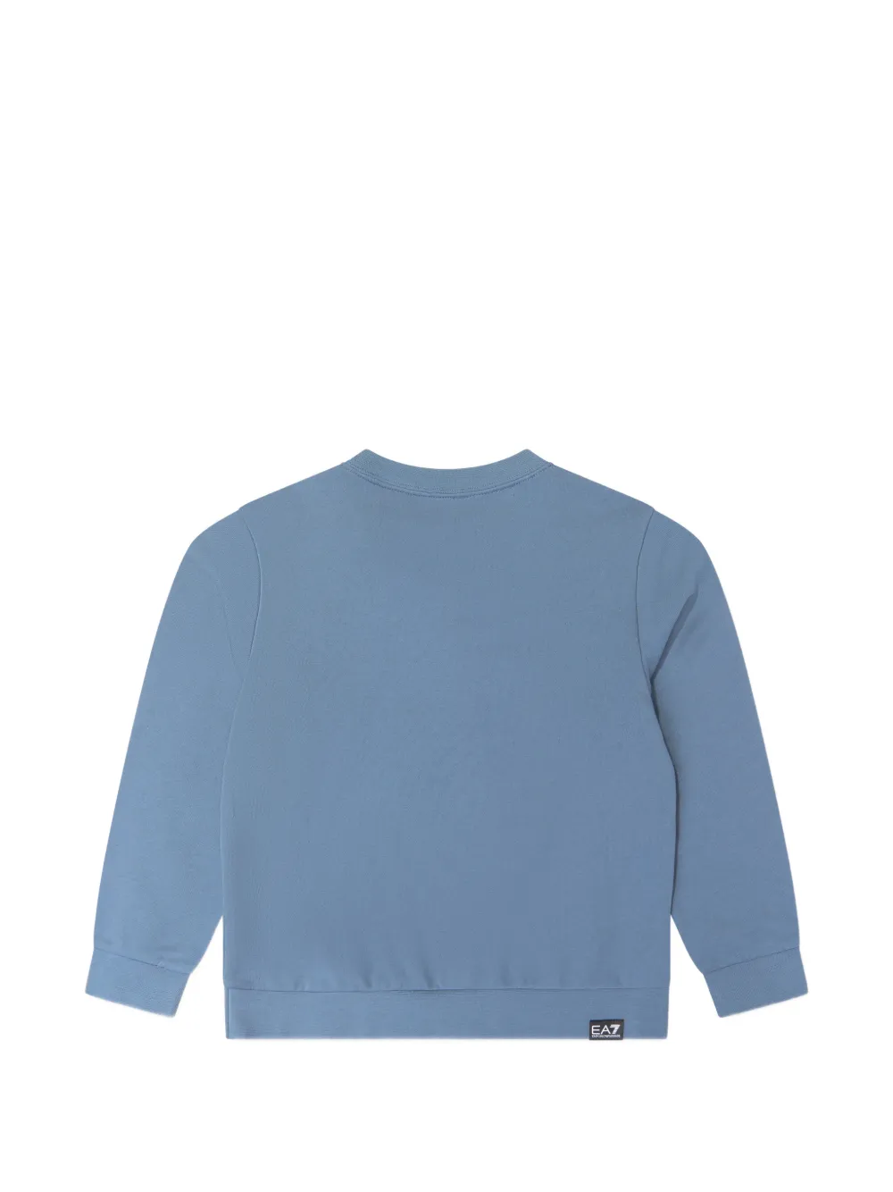 Emporio Armani Kids EA7 logo-print sweatshirt Blauw